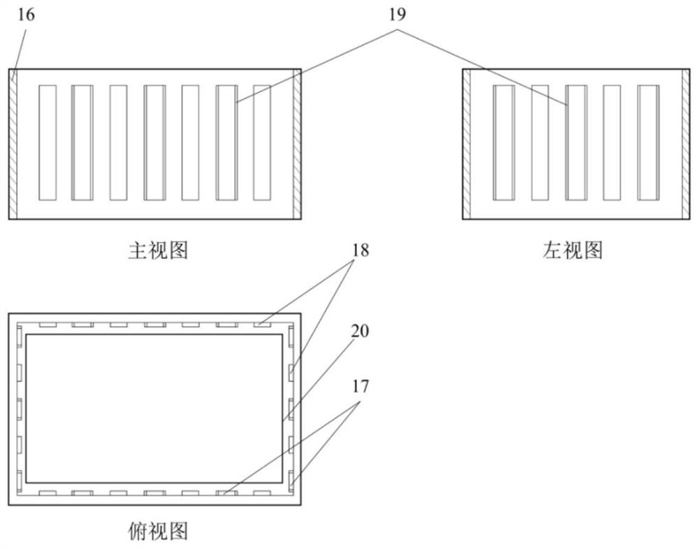 Device, fresh-keeping storage and transportation vehicle and fresh-keeping method for surrounding type dielectric barrier discharge (DBD) low-temperature plasmas