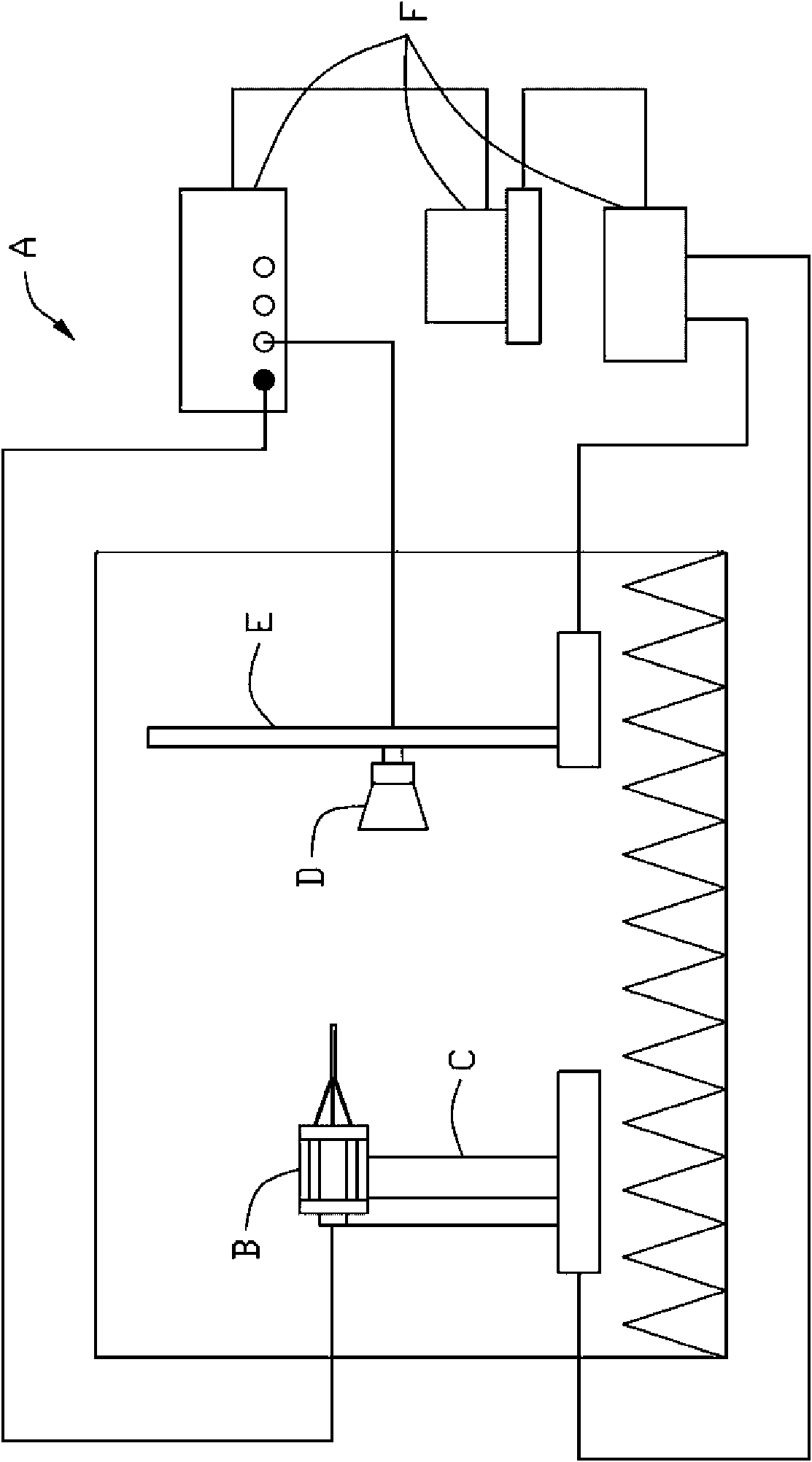 Antenna regulating device