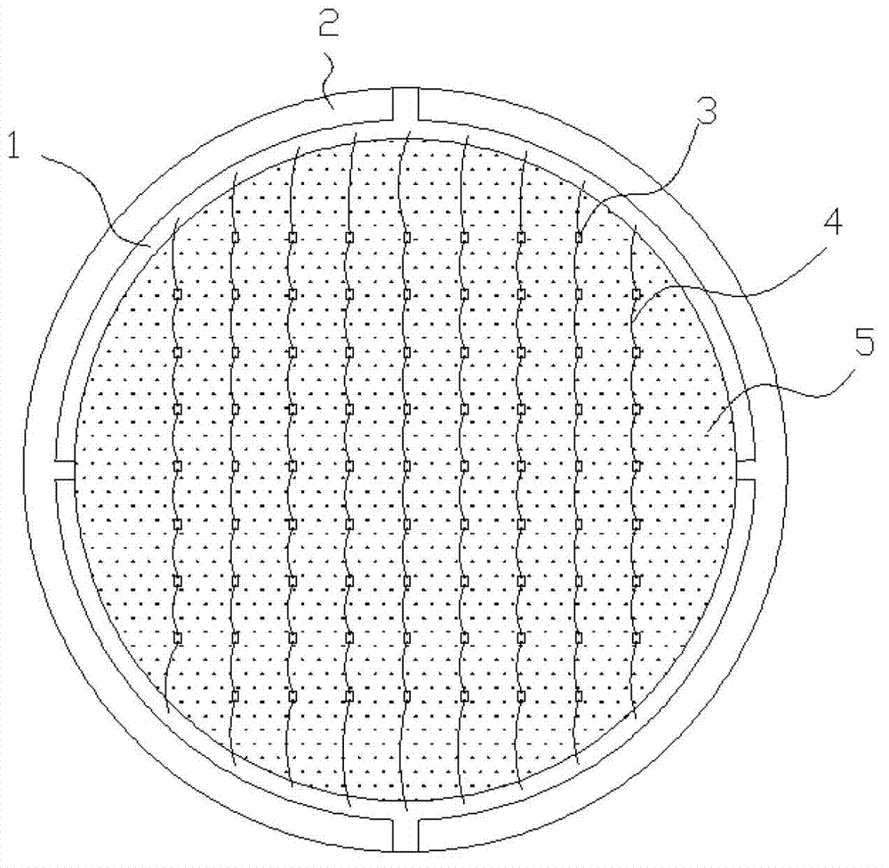 Self-heat-dissipation light emitting diode (LED) light source and manufacturing method