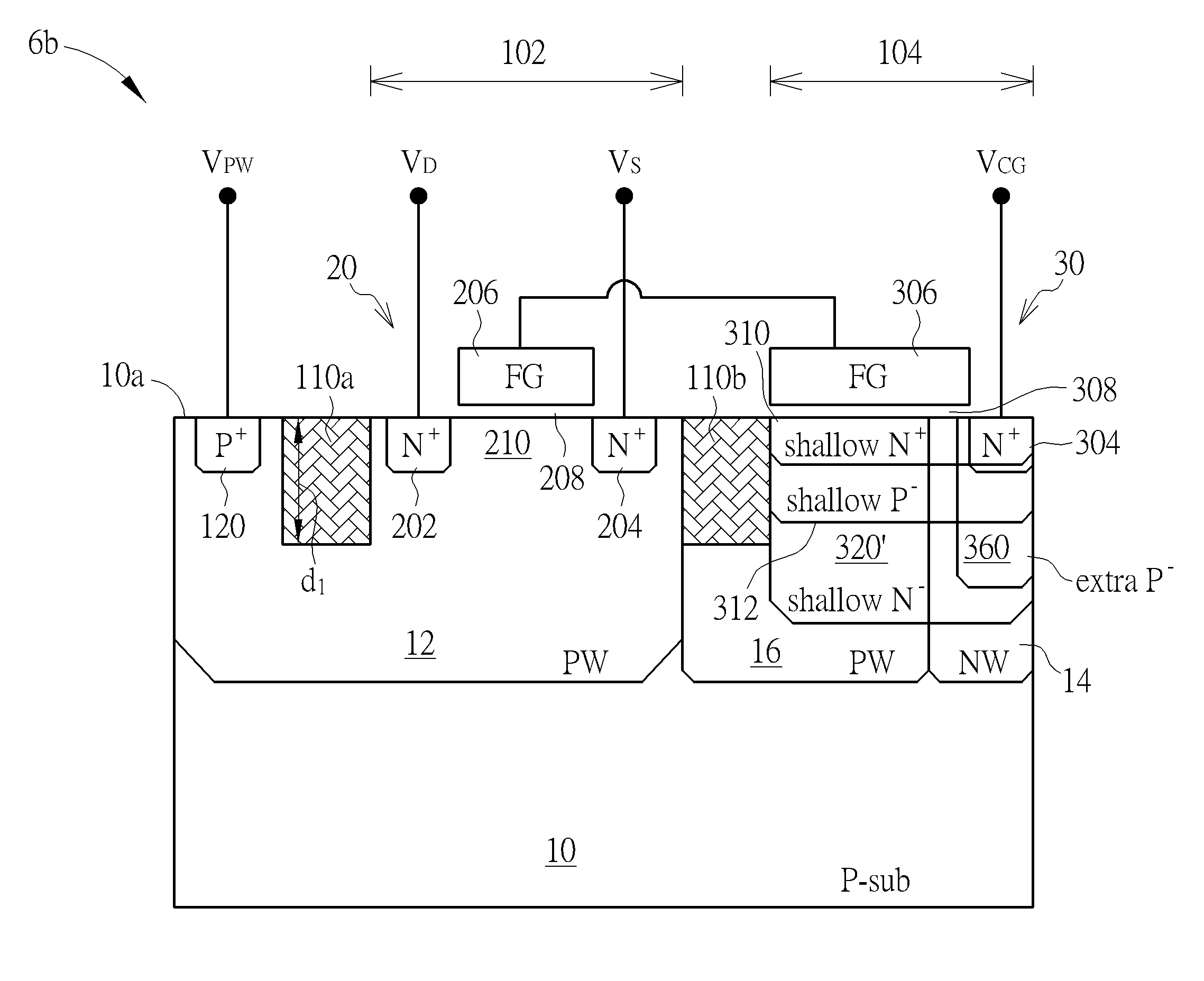 Single-poly non-volatile memory cell