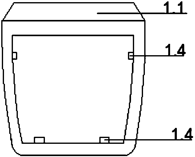 Heat preservation box for food distribution