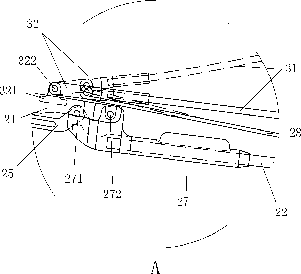 Double-layer wind-proof umbrella