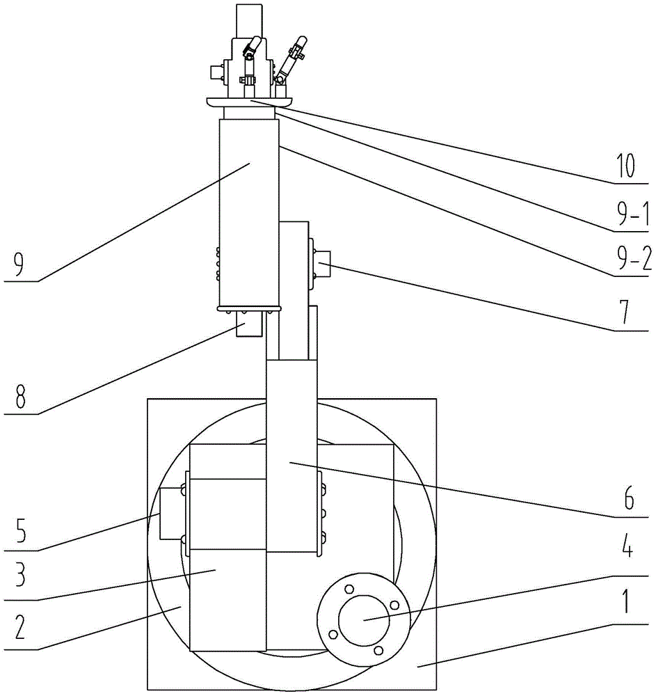 Laser device fixing device and method for achieving temperature self-adaption through same