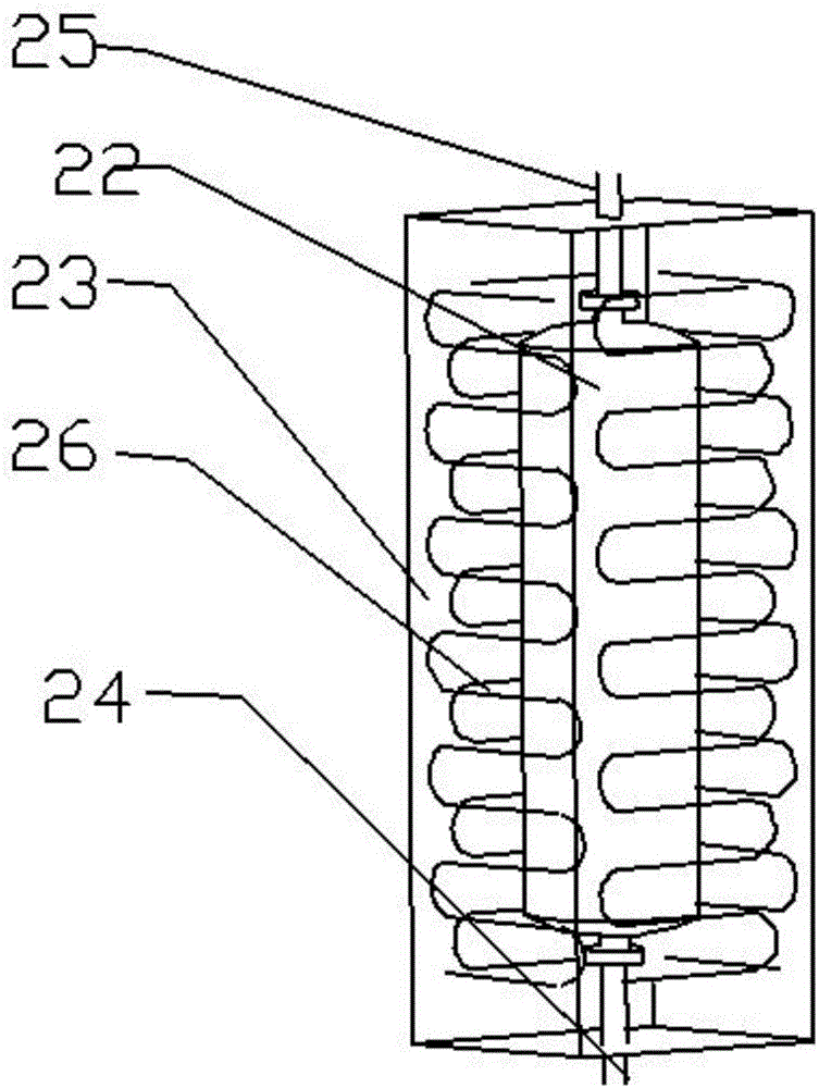 Exhaust gas recycling device of fuel cell