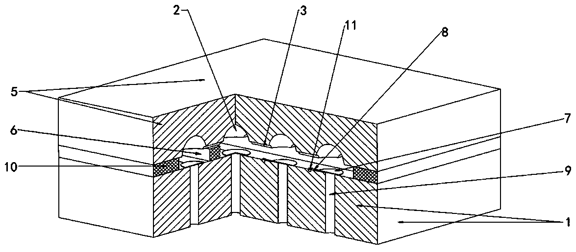 Micro hole heat dissipation device