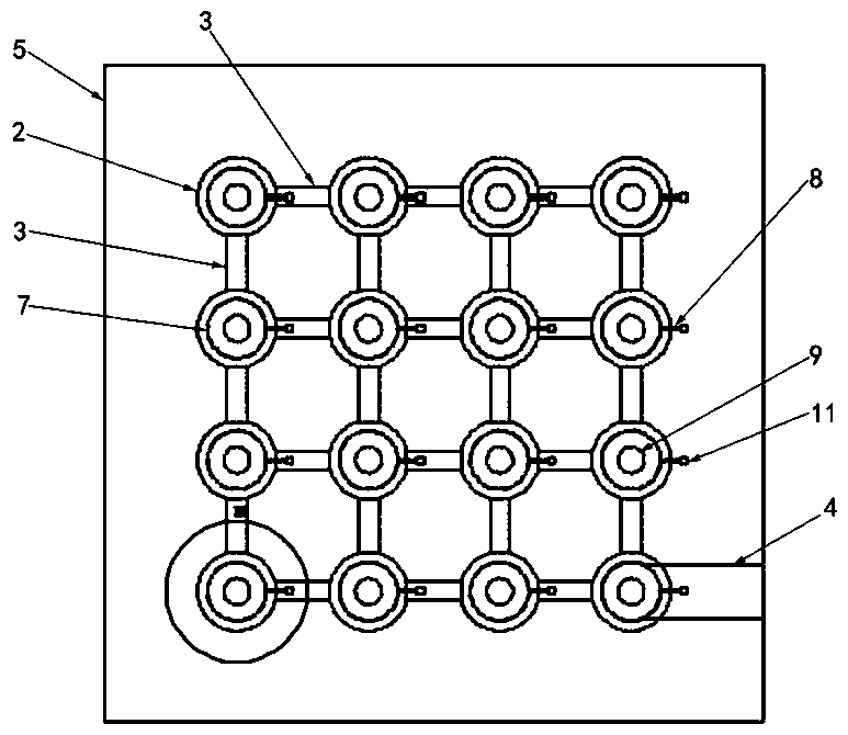 Micro hole heat dissipation device