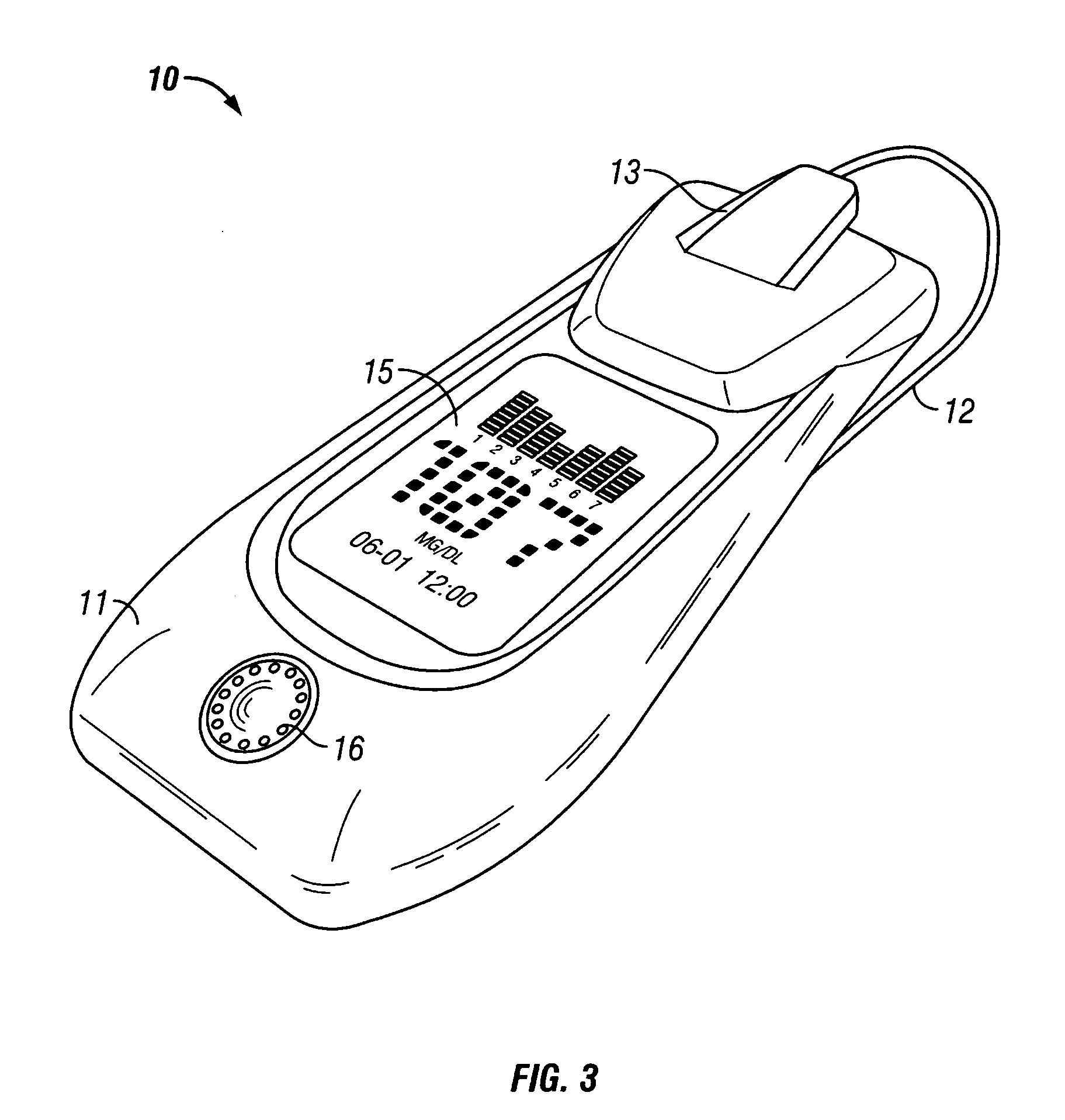 Method and apparatus for presentation of noninvasive glucose concentration information