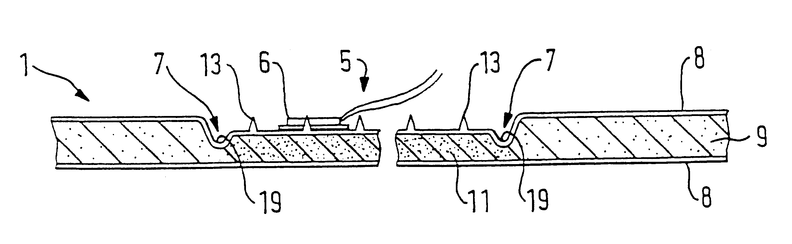 Trim panel comprising an integral acoustic system