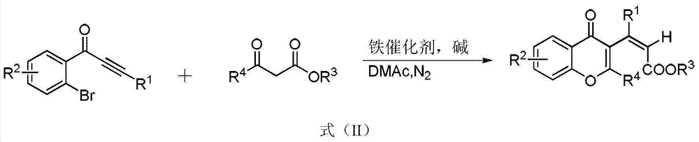 Chromone derivative and synthesis method thereof