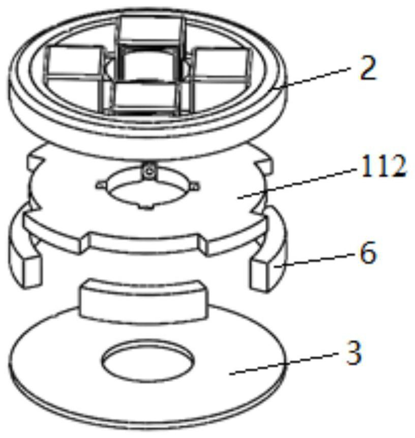 A kind of preparation technology of magnetic bearing assembly
