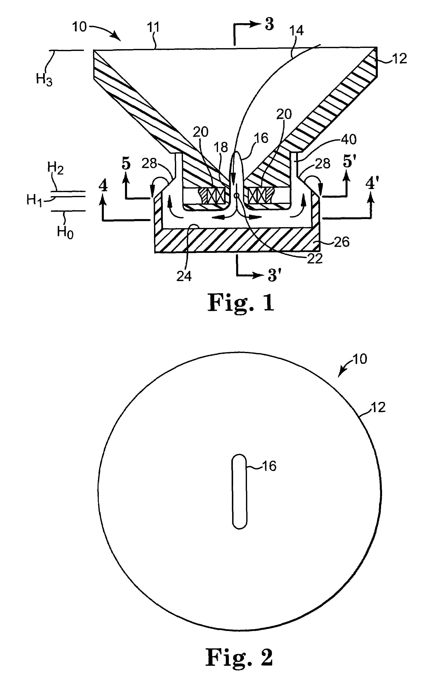 Permanent magnet flowmeter with noncircular sensing passage