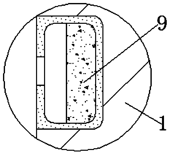 Light-sensation-control-based electricity-saving device capable of quantitatively cleaning sewage tank