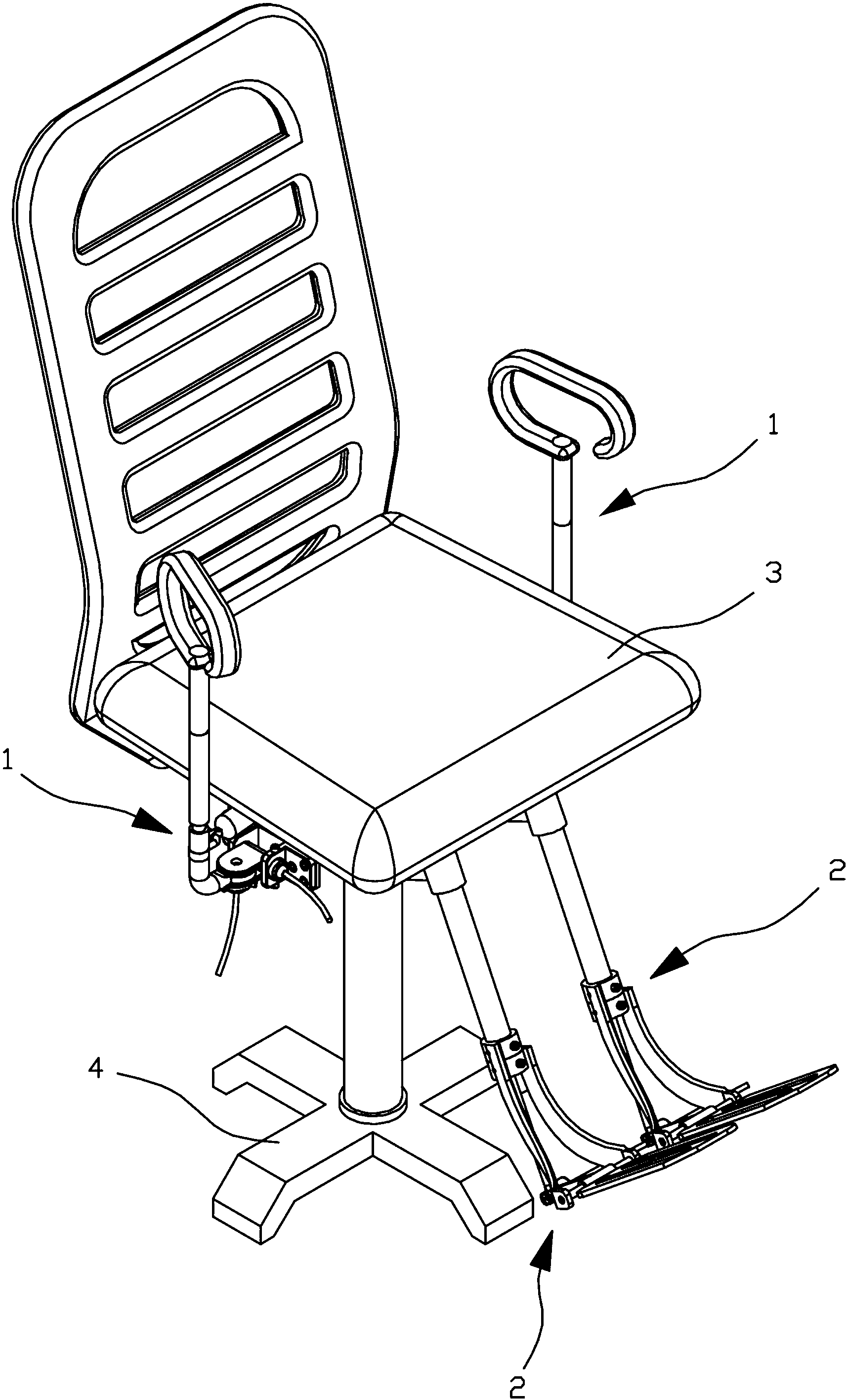 Body building chair