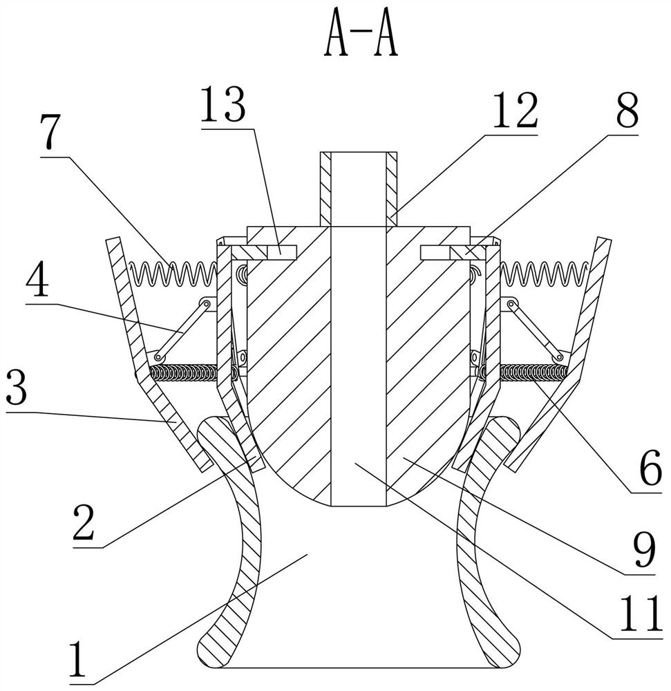 Thoracoscope fixing device for children thoracoscopic surgery