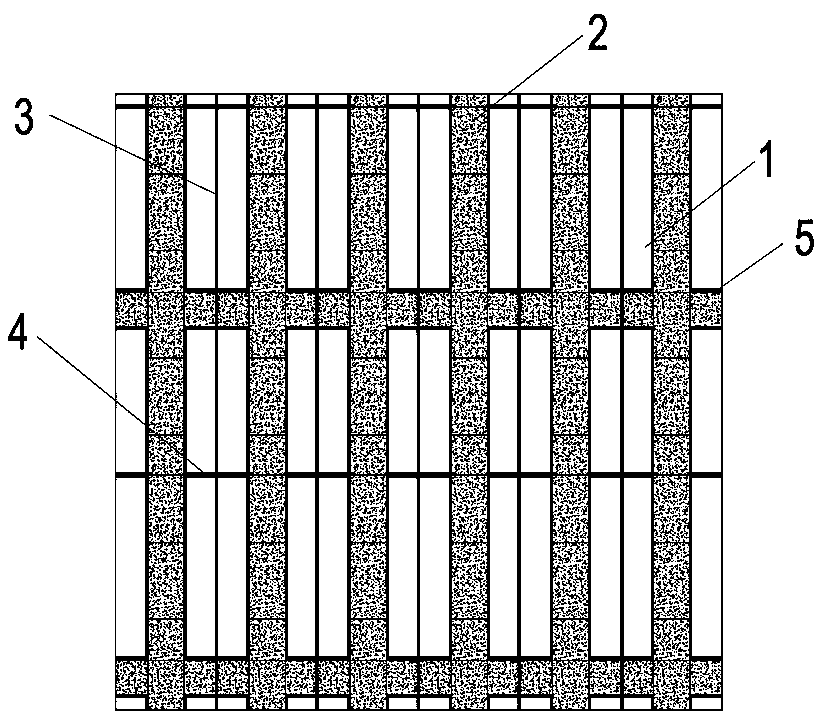 Assembly type low energy consumption curtain wall system and construction method thereof