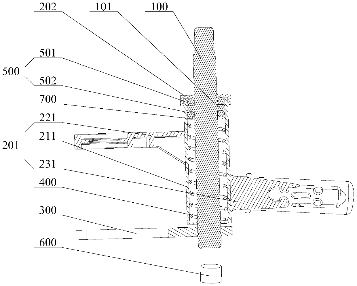 Wiper shaft assembly structure and automobile