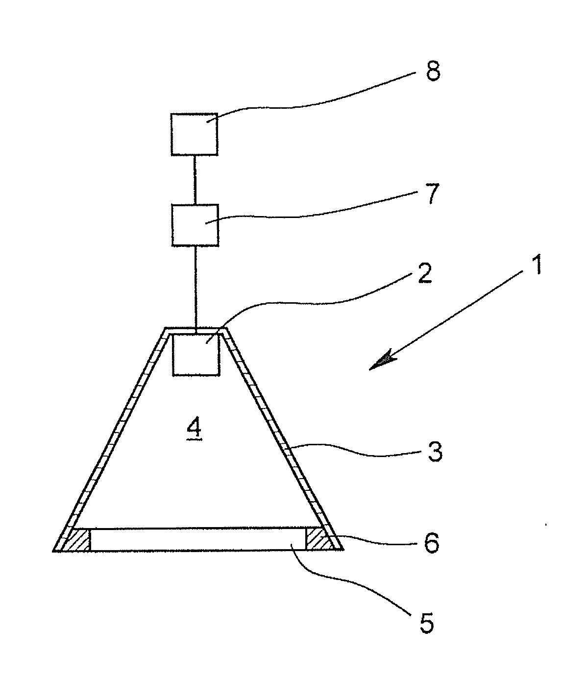 Method for monitoring the state of a fill level measuring device operating according to the radar principle