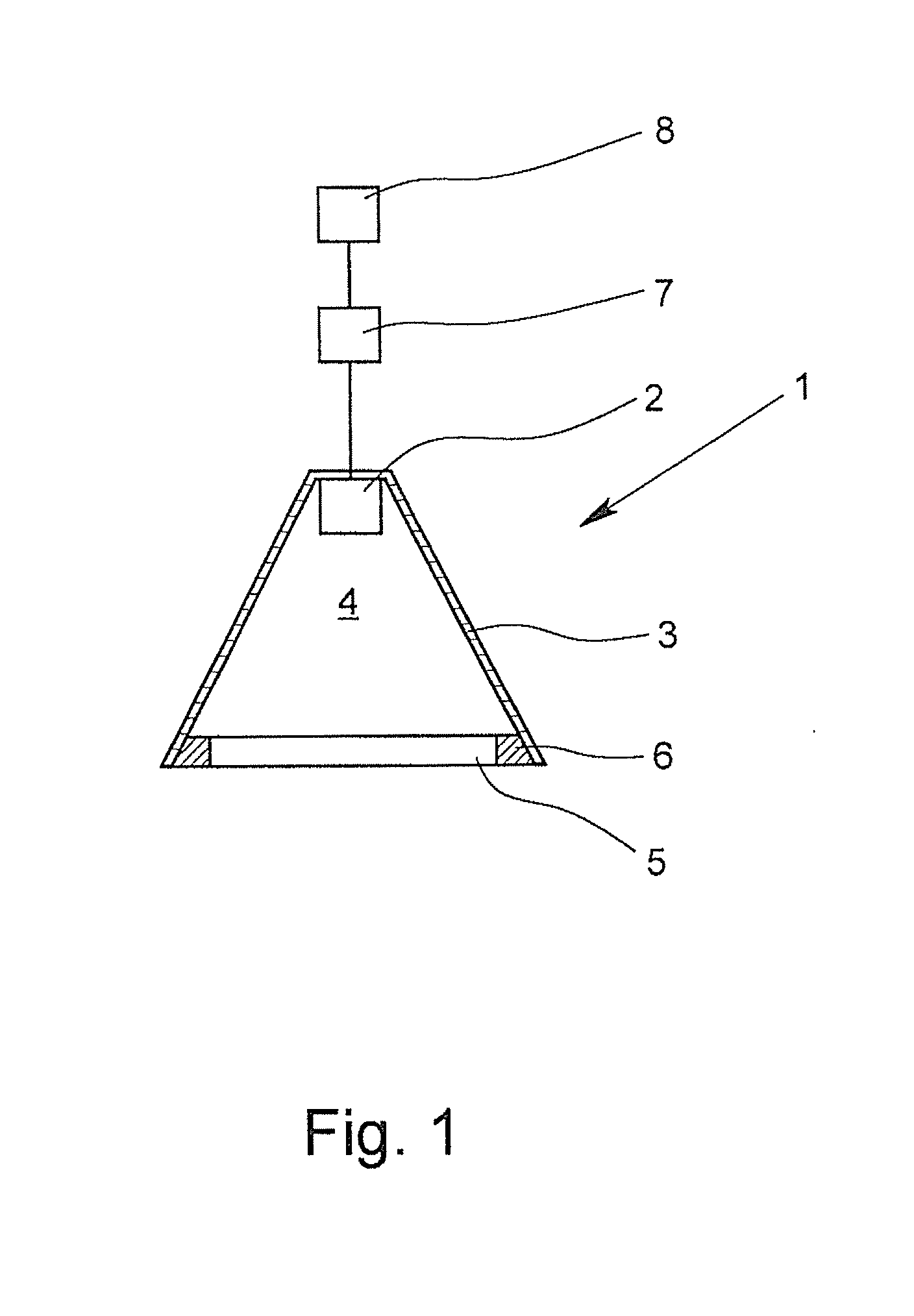 Method for monitoring the state of a fill level measuring device operating according to the radar principle