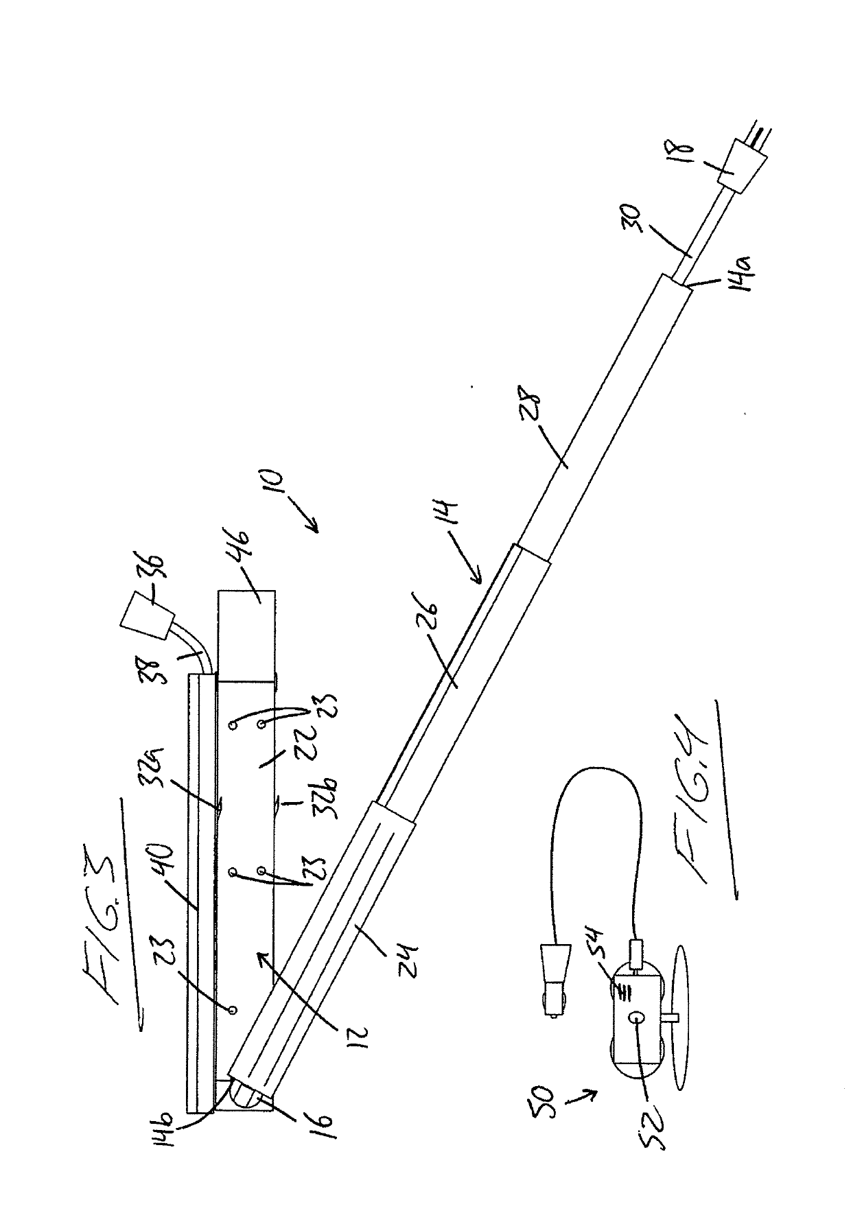 Vehicle-Mounted Block Heater Cord Extender with Extendable Arm and Wireless Warning Unit