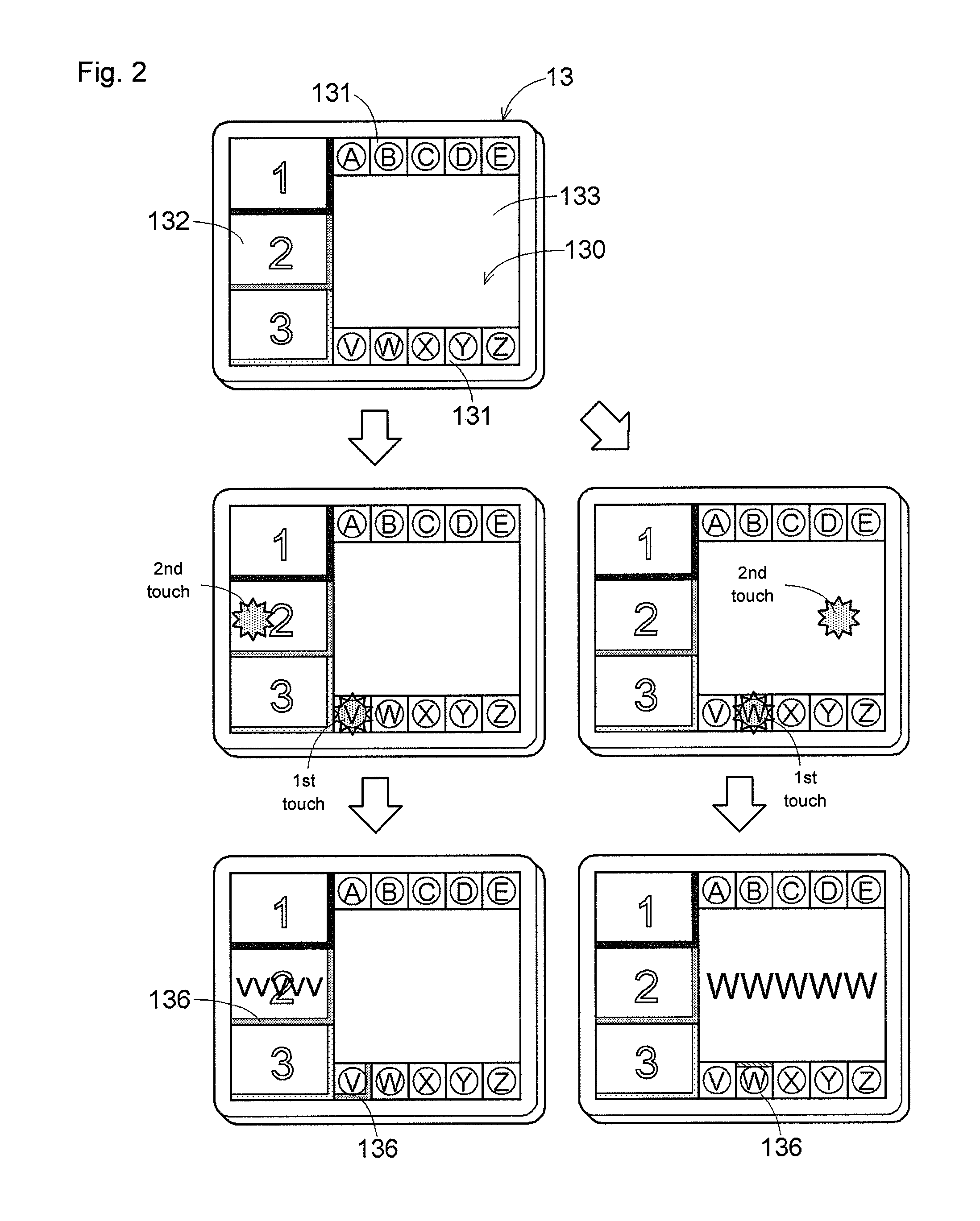 Driving support information display configuration and device using the same