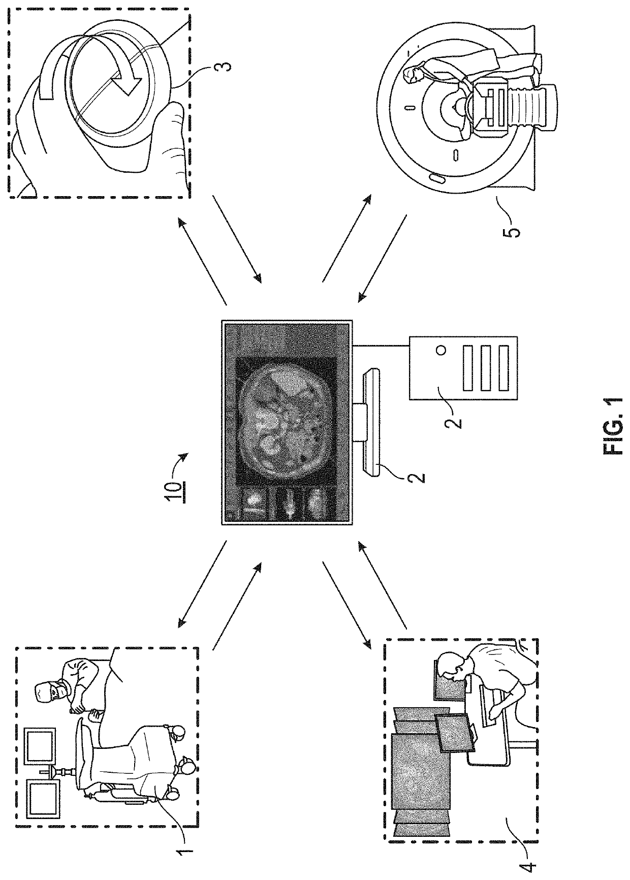 Devices, systems, and methods to emphasize regions of interest across multiple imaging modalities