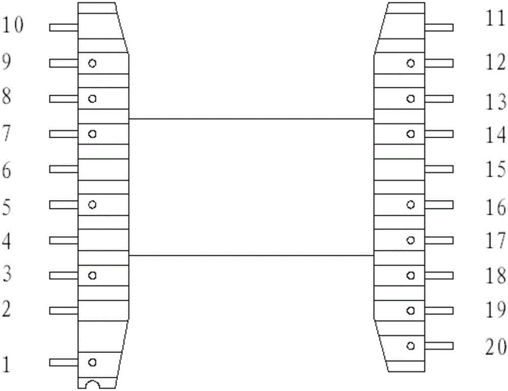 Method and structure for winding wire of high-frequency transformer