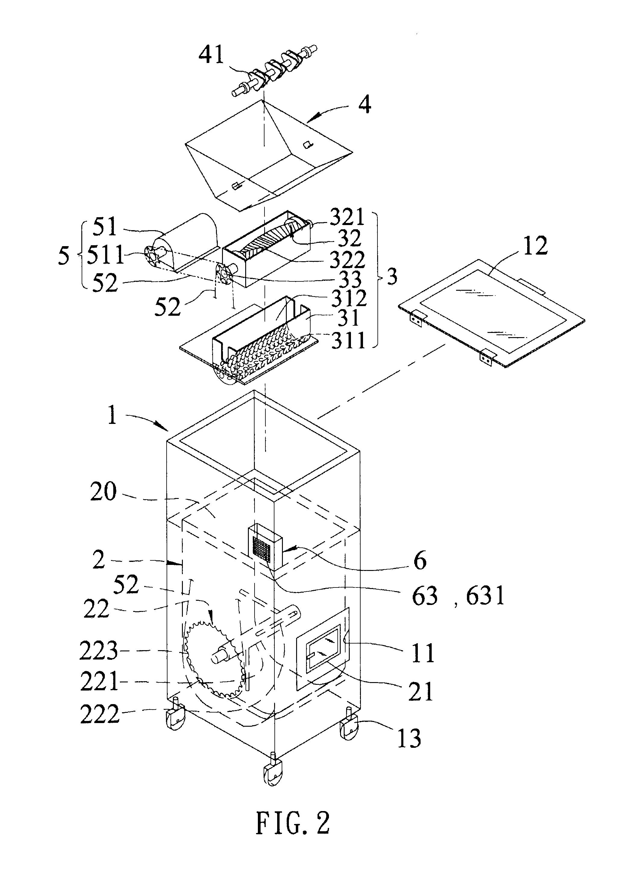Kitchen disposer and method for processing kitchen wastes