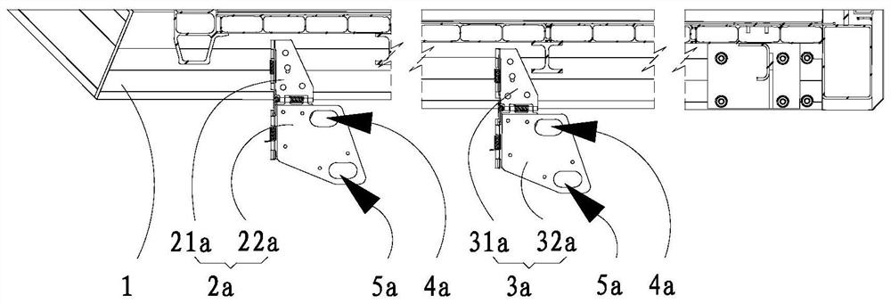 Frame with collapsible spare wheel carrier swingarm bracket