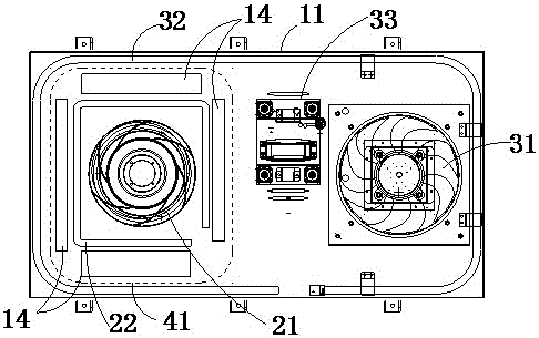 A car air conditioner