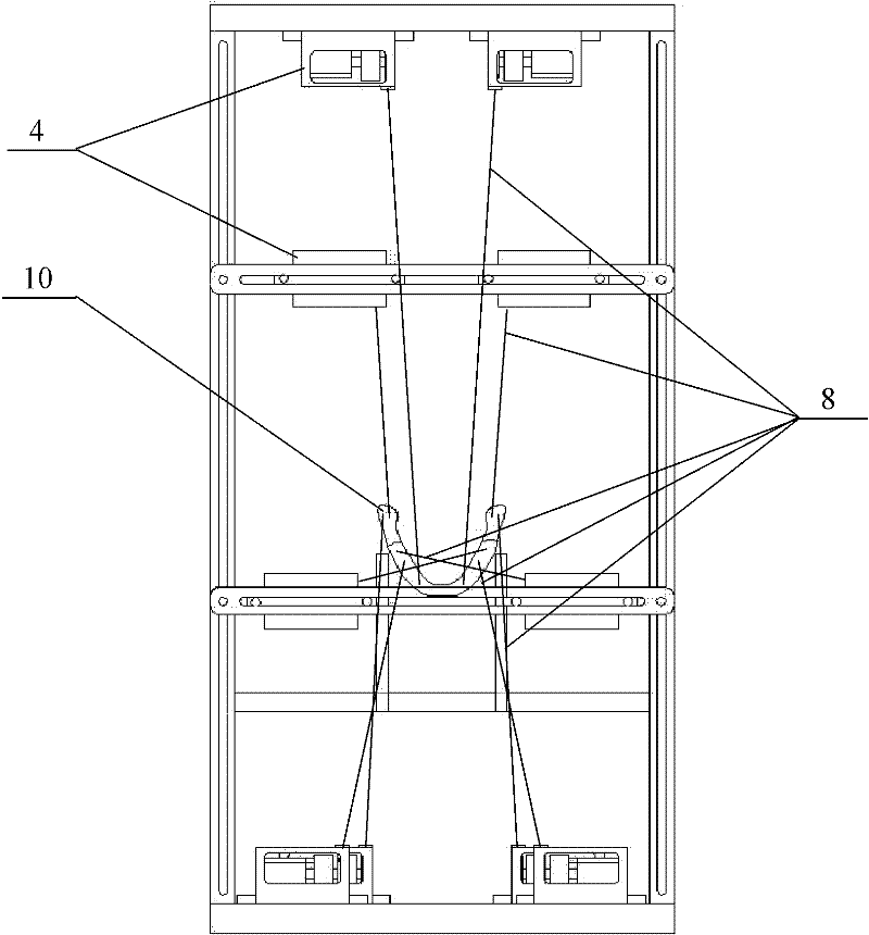 Wire-driven redundant parallel masticatory robot