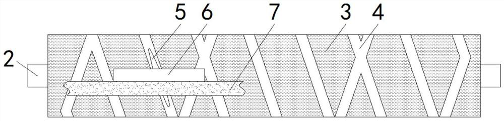 Automatic cutting device for bandage rolling machine