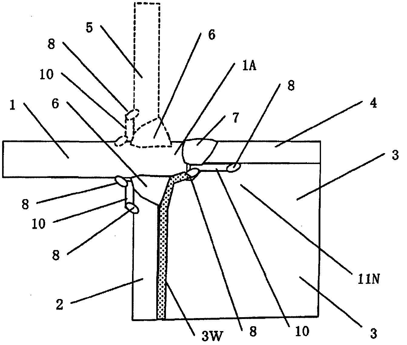 Column-beam connection structure