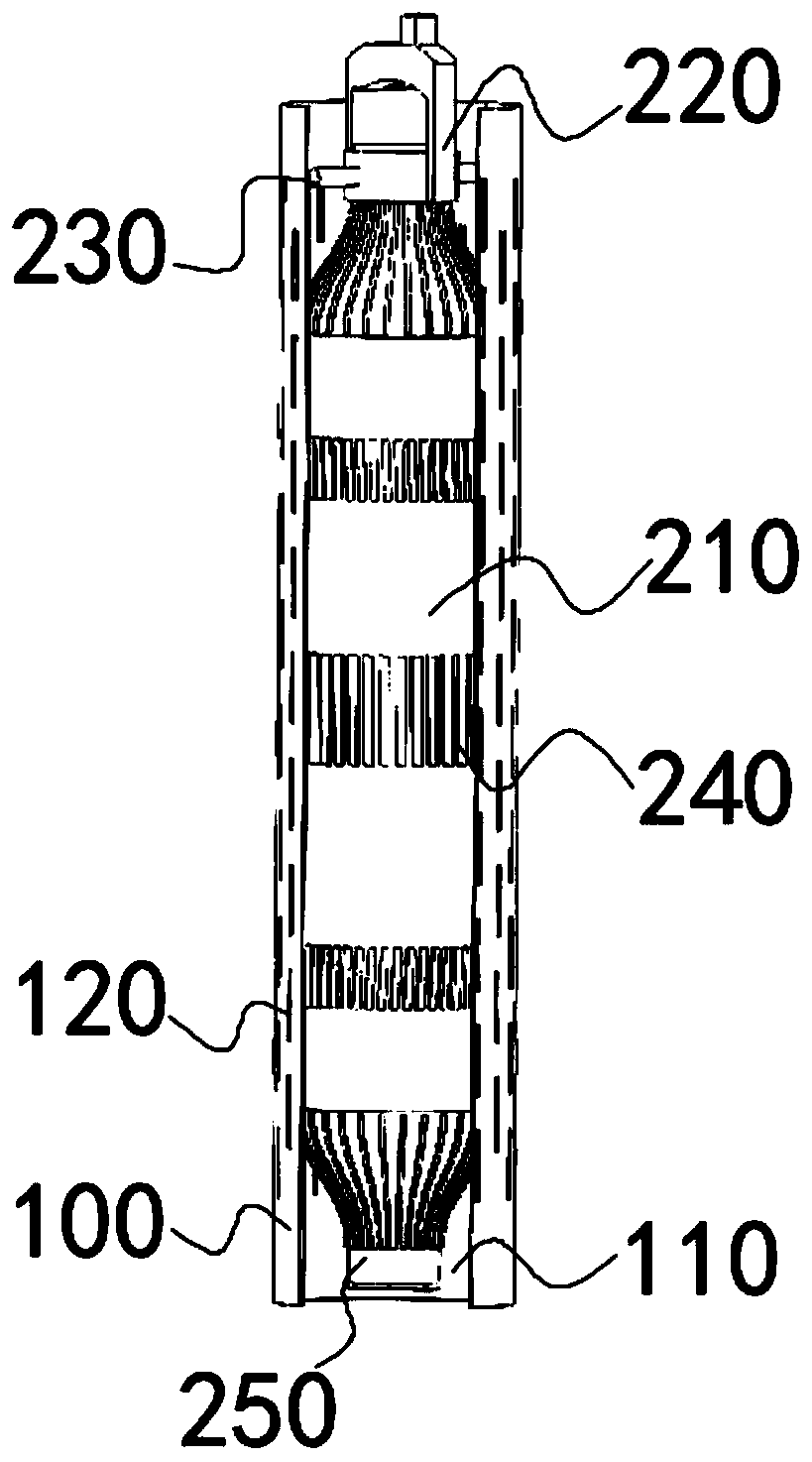 Air bag type expansion pipe