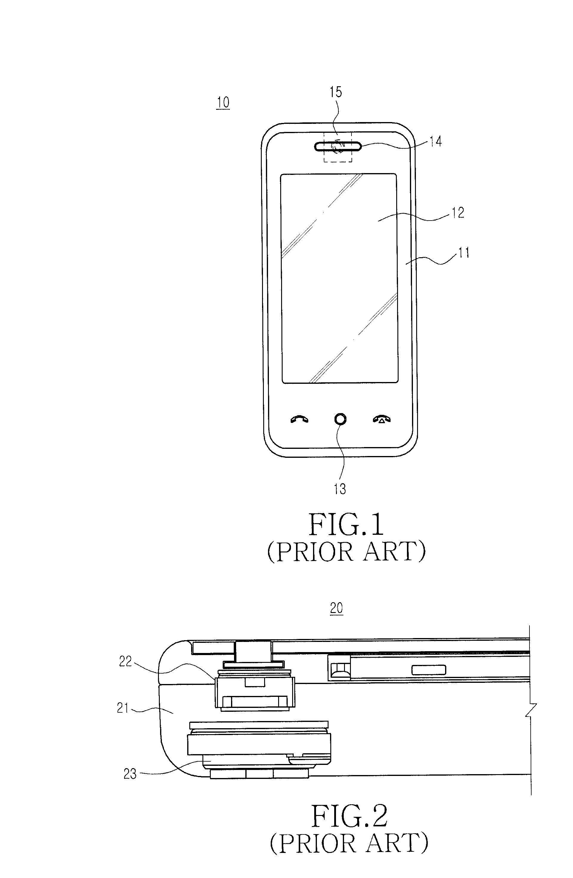 Portable terminal with speaker device