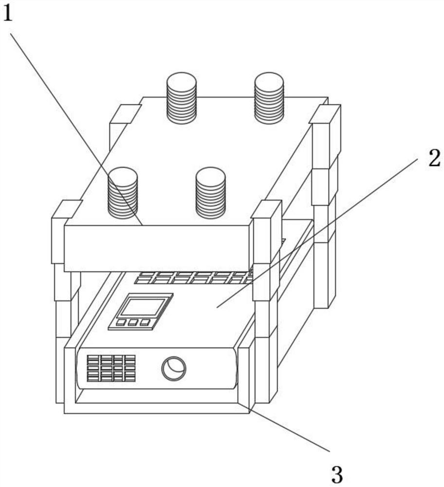 Projection device for realizing long-distance high-definition projection