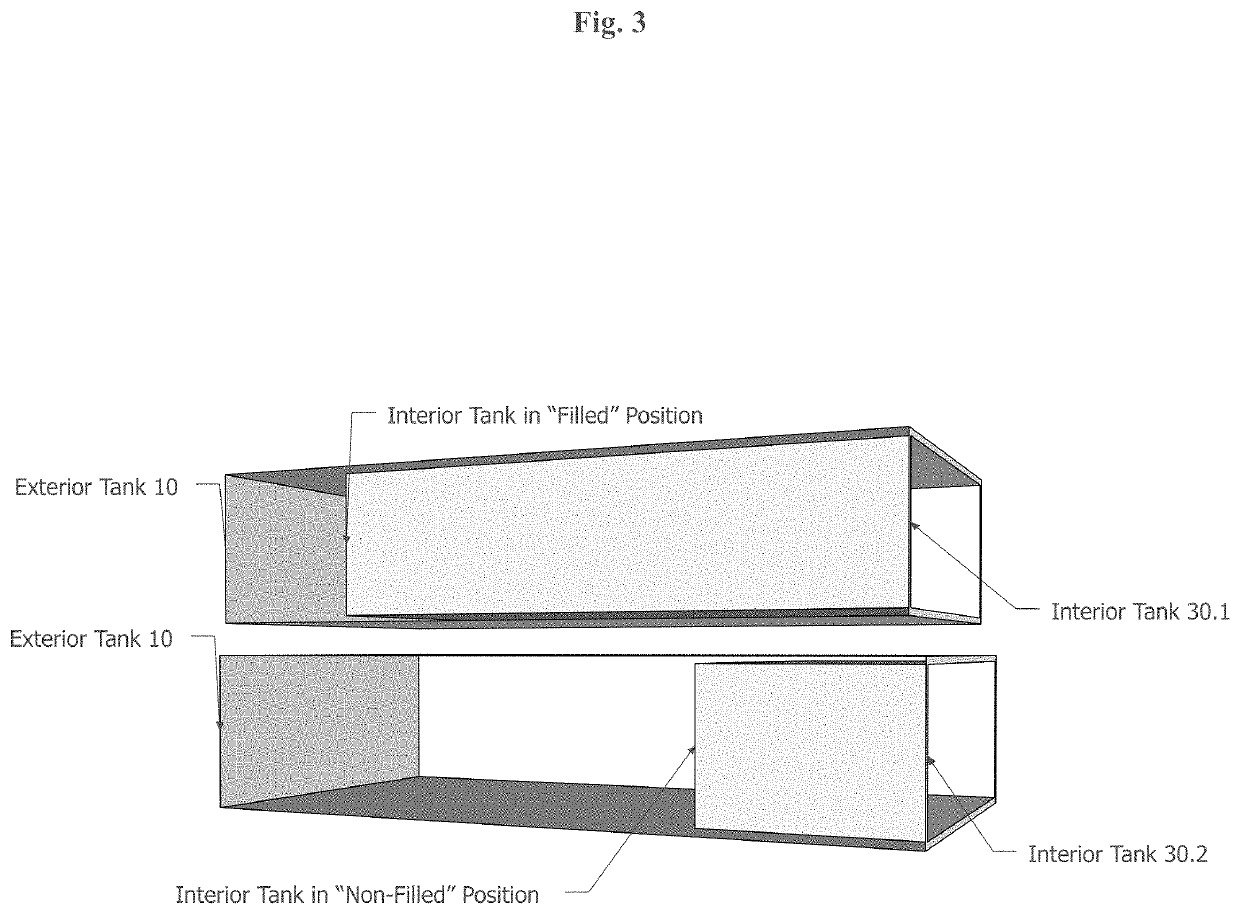 Distributed and decoupled charging and discharging energy storage system