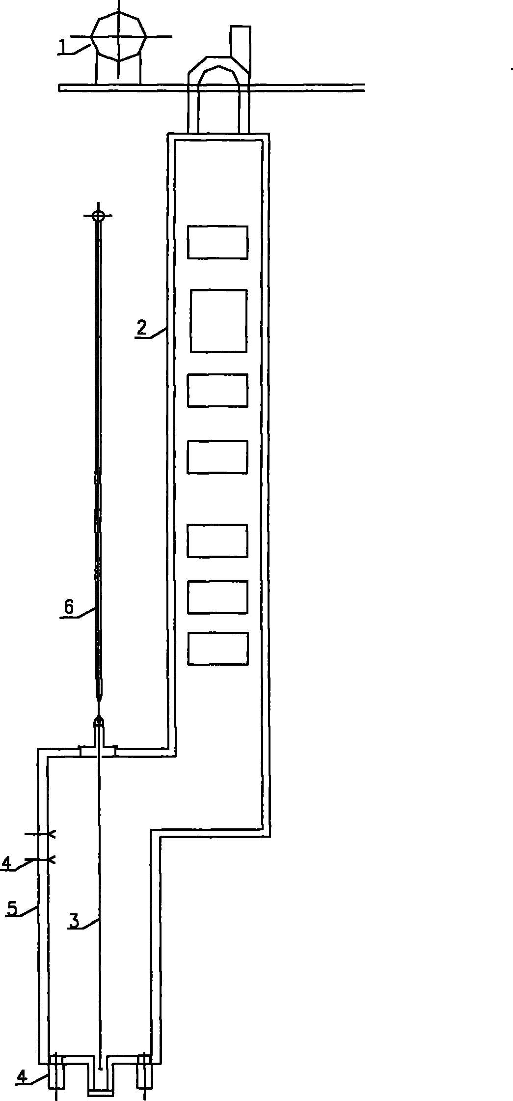 Novel configured single-stroke furnace tube ethylene cracking furnace