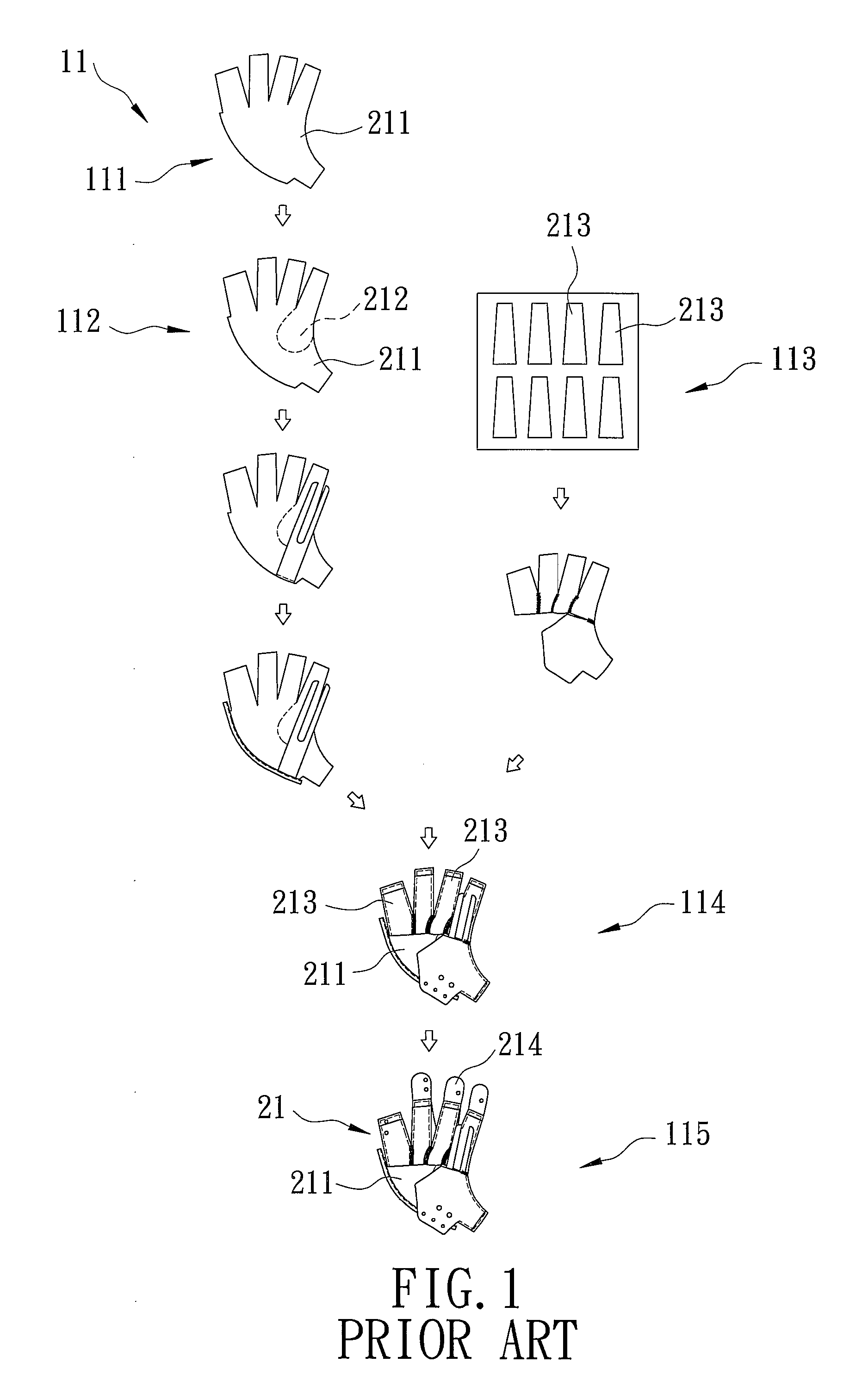 Method of Making a Ball Glove