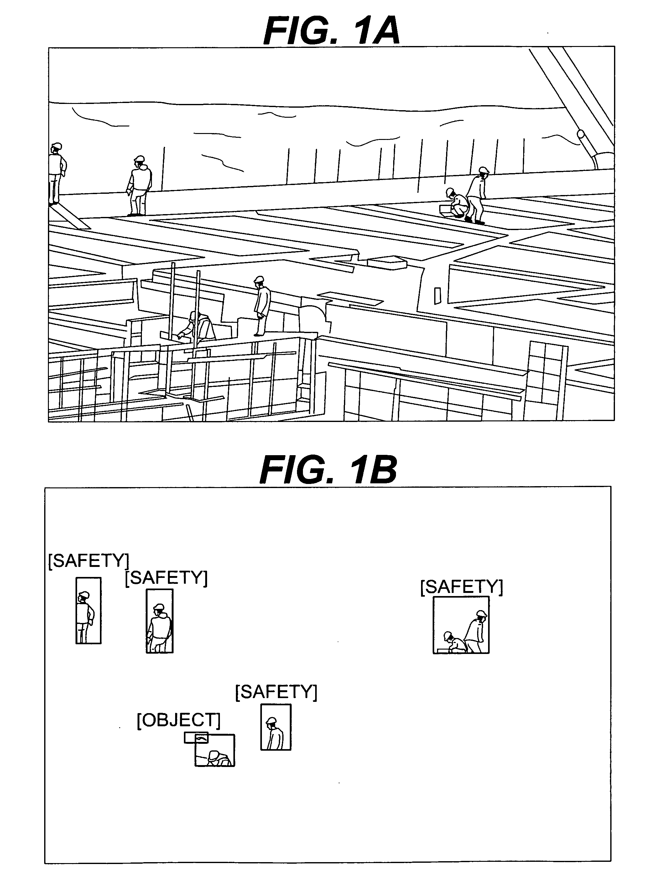 Vision watching system and method for safety hat
