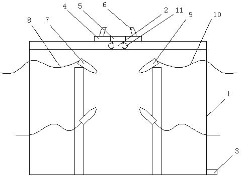 Drill bit cleaning structure for electric drill