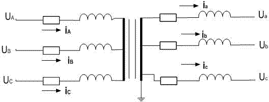 Online measurement method and system for capacity of transformer