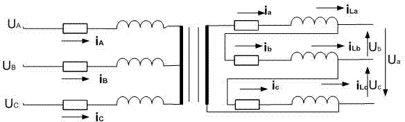 Online measurement method and system for capacity of transformer