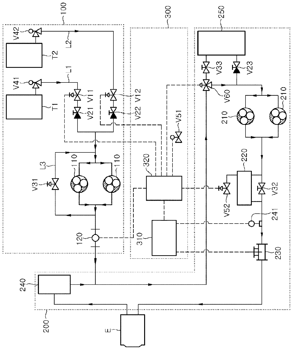 System and method for switching ship fuel oil