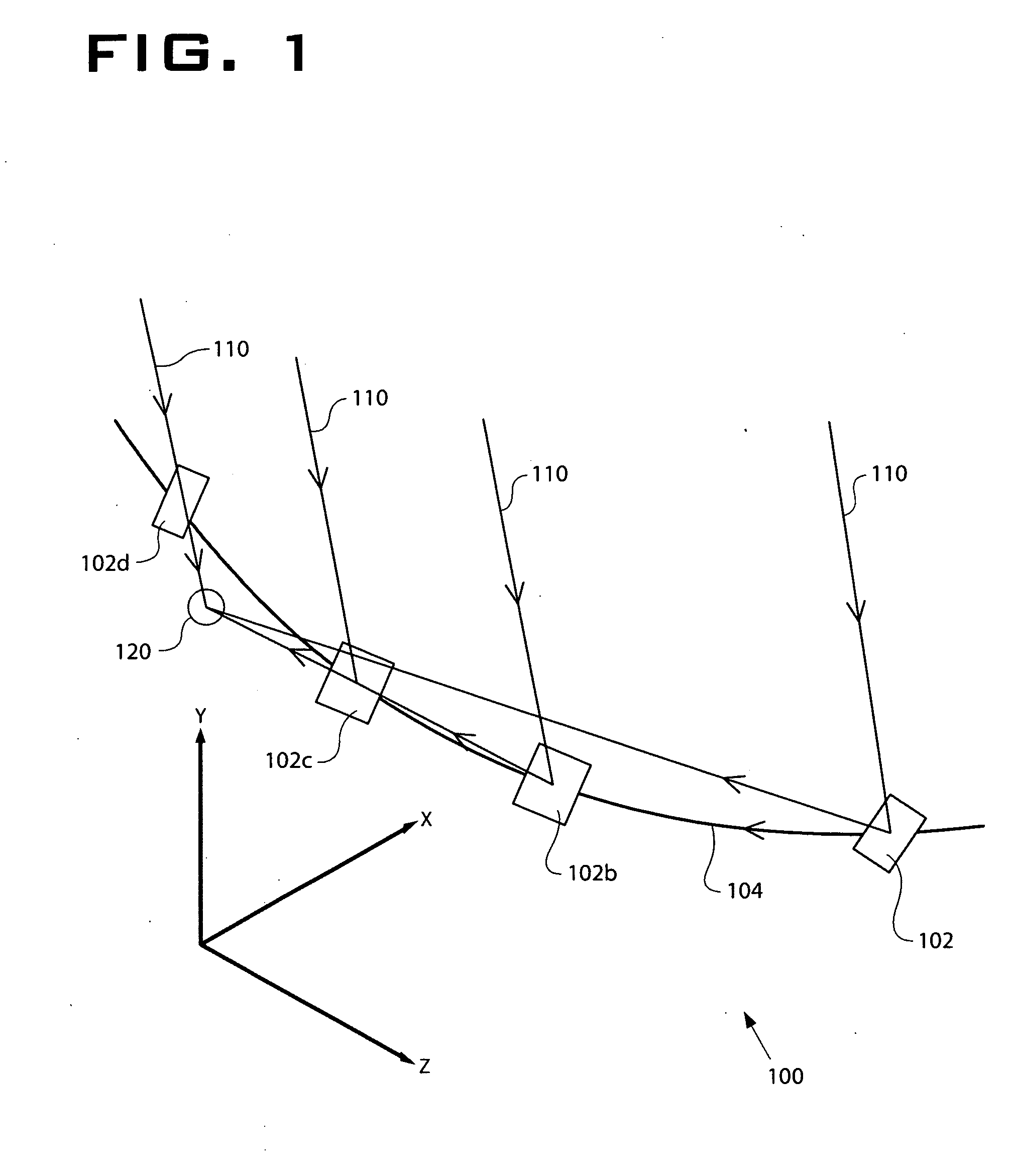 System and Method of Focusing Electromagnetic Radiation