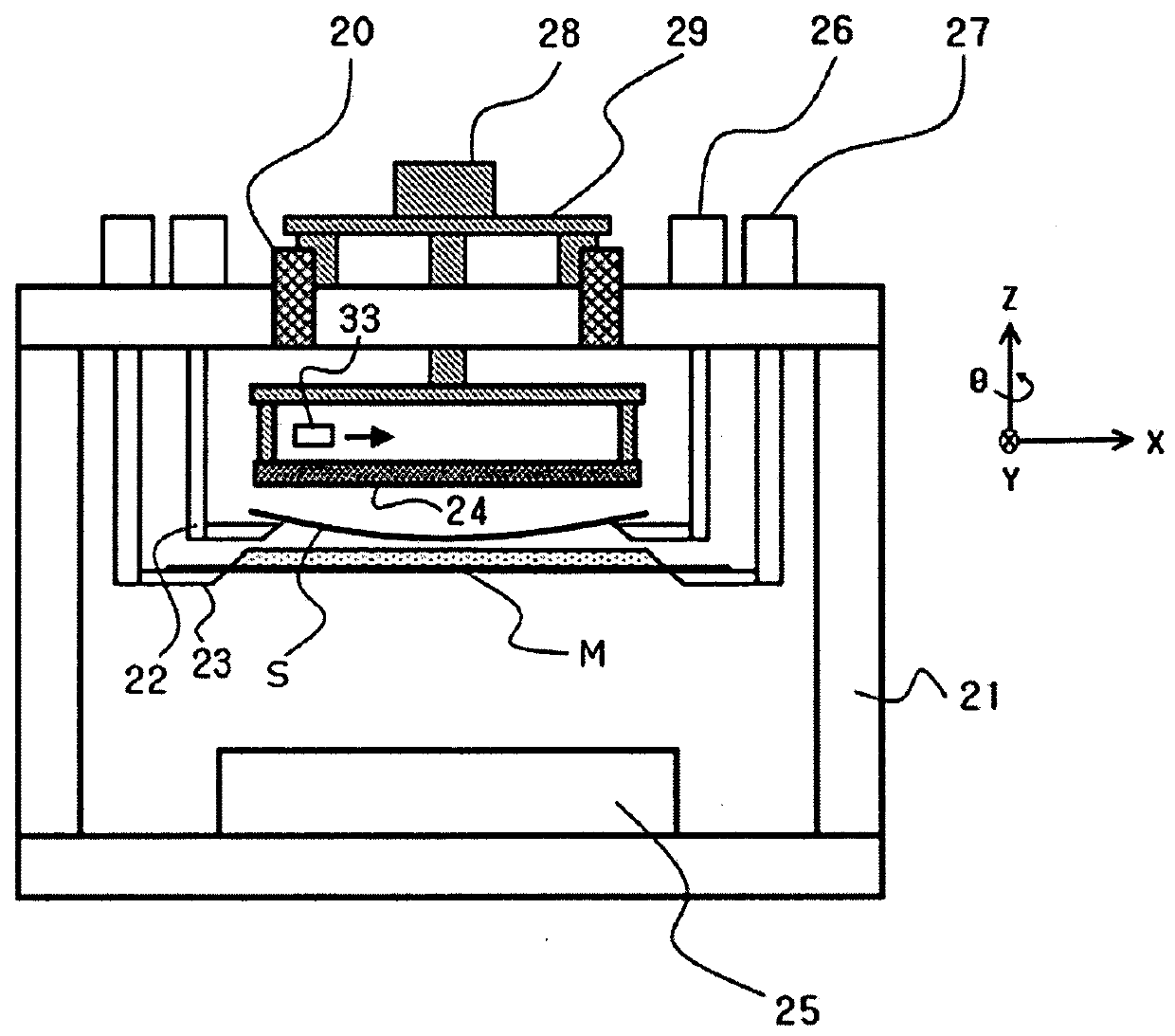 Electrostatic chuk system, film formation apparatus and method, suction method, and manufacturing method of electronic device