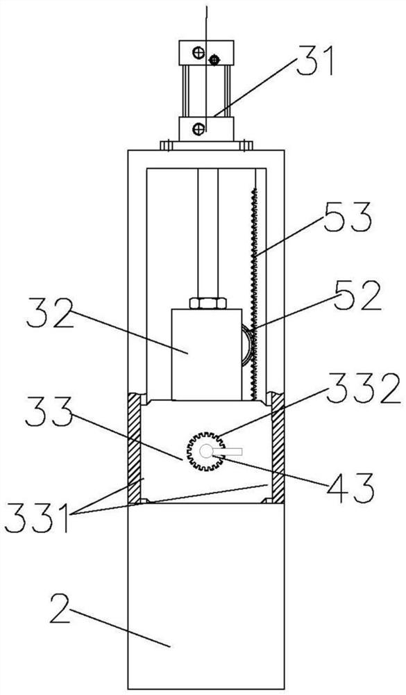 Rolled strip steel surface purging device