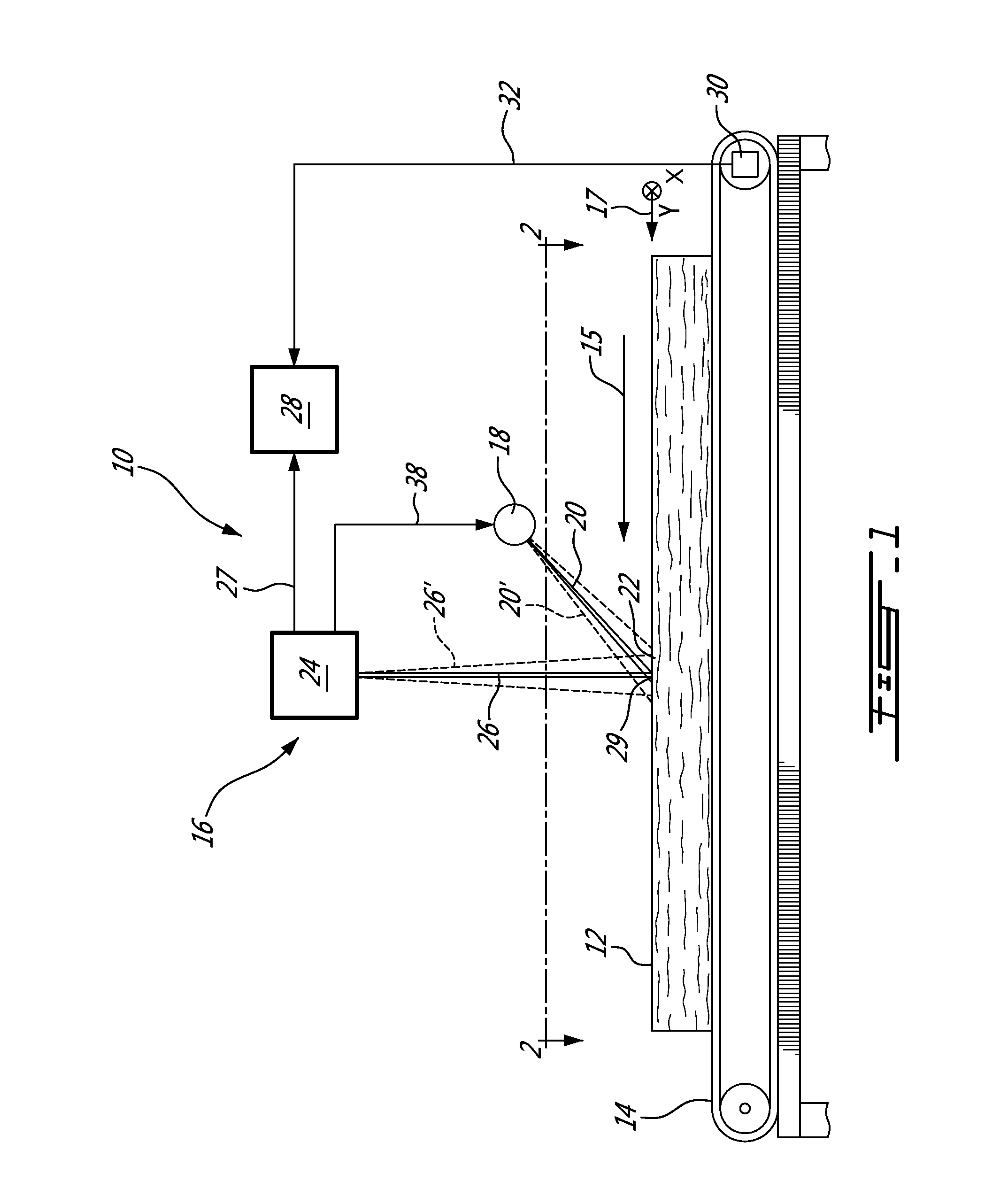 Optical method and apparatus for identifying wood species of a raw wooden log
