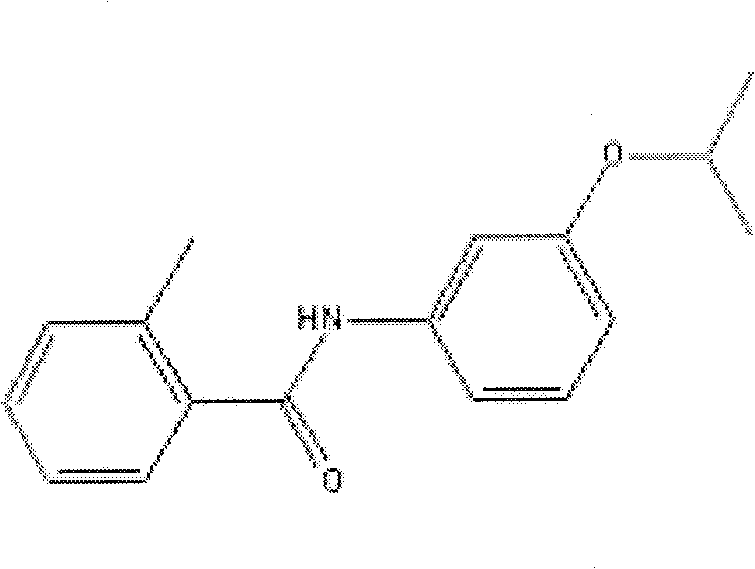 Sterilizing composition containing mebenil and propiconazole