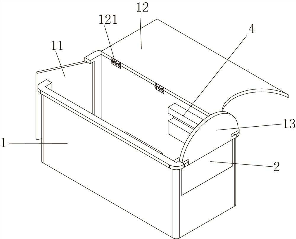 Household sauna box with oxygen supply function