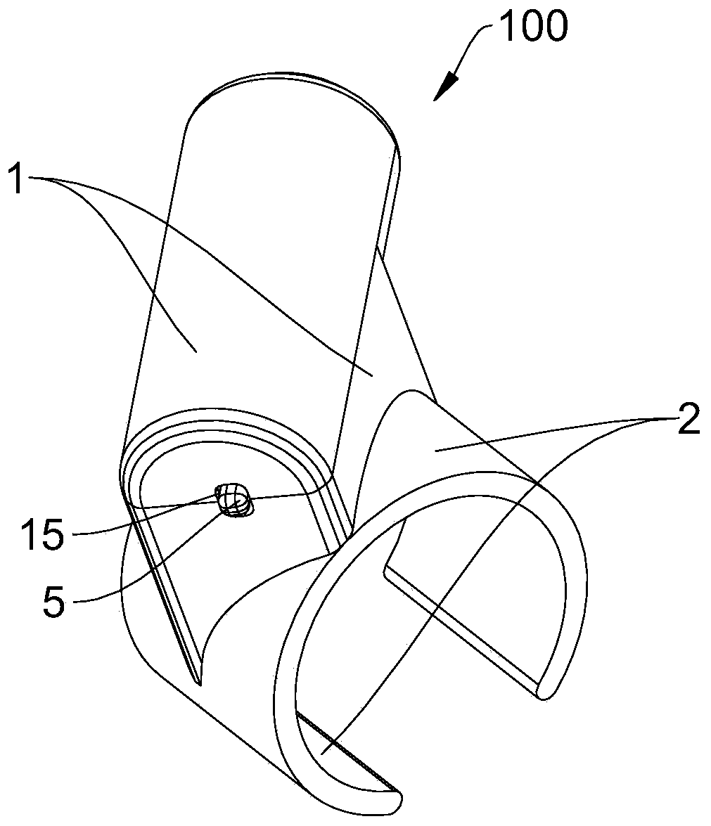 Laser guider for ultrasonic puncture and guiding device